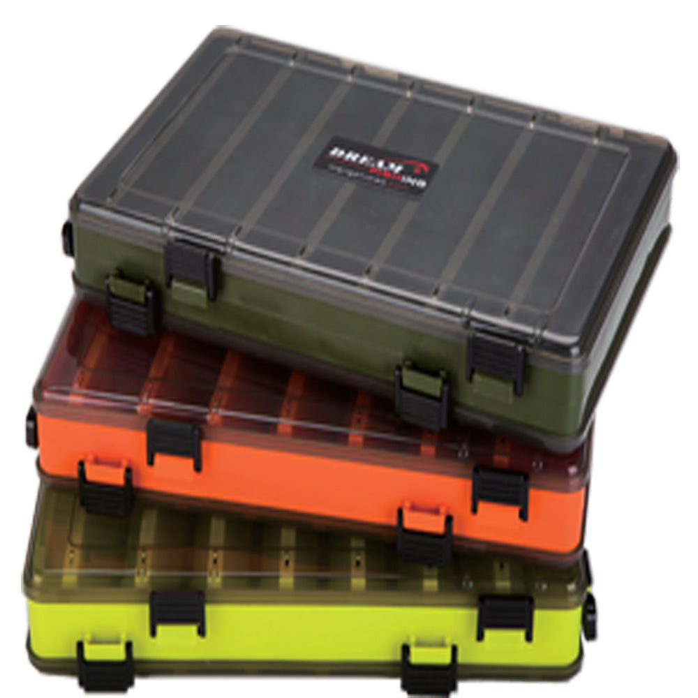 Double-sided double-layer lure box