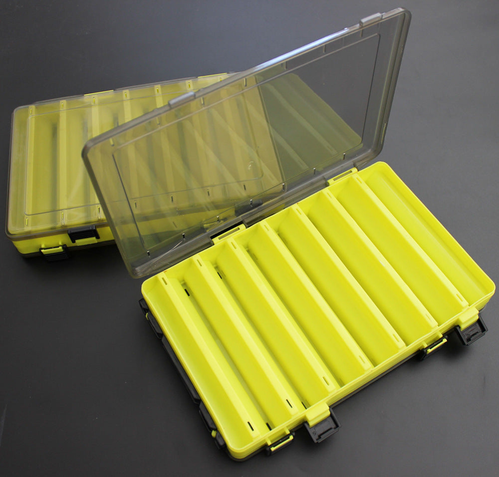 Double-sided double-layer lure box