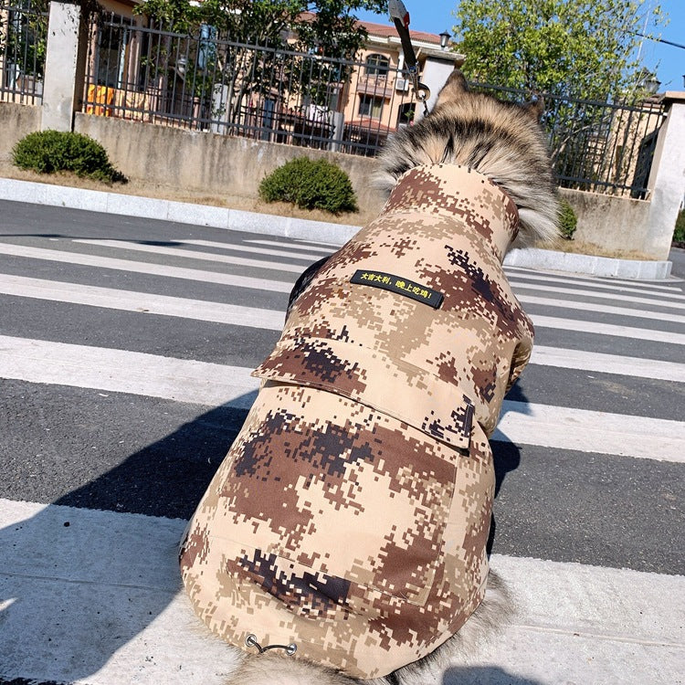 Pet camouflage clothing