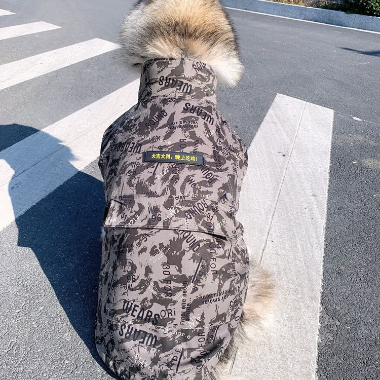 Pet camouflage clothing