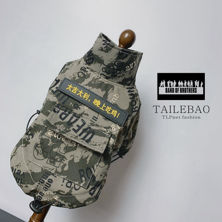 Pet camouflage clothing