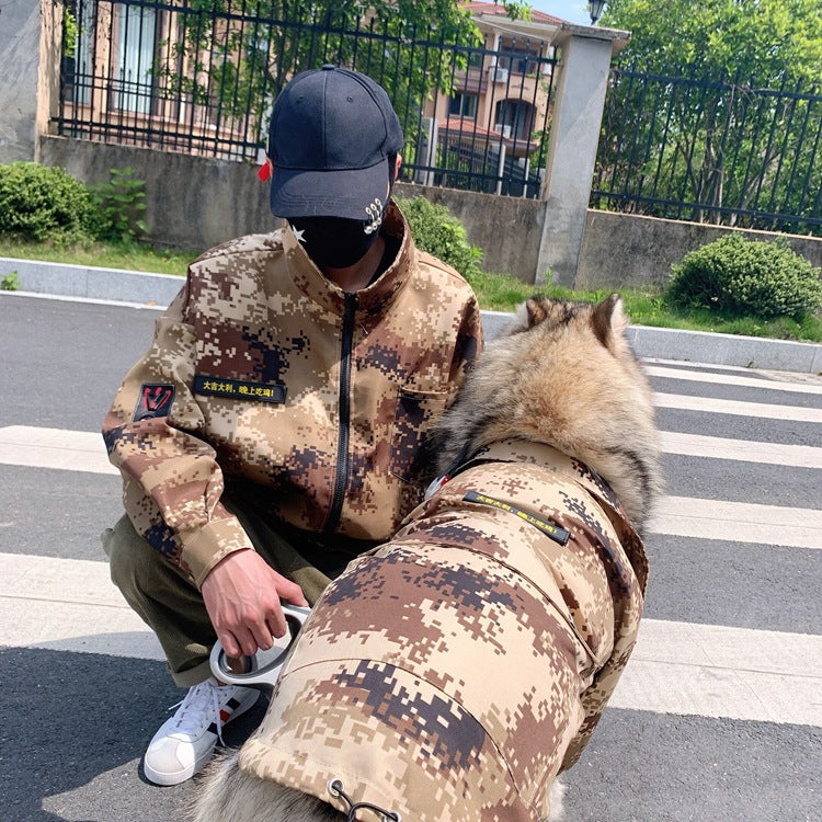 Pet camouflage clothing