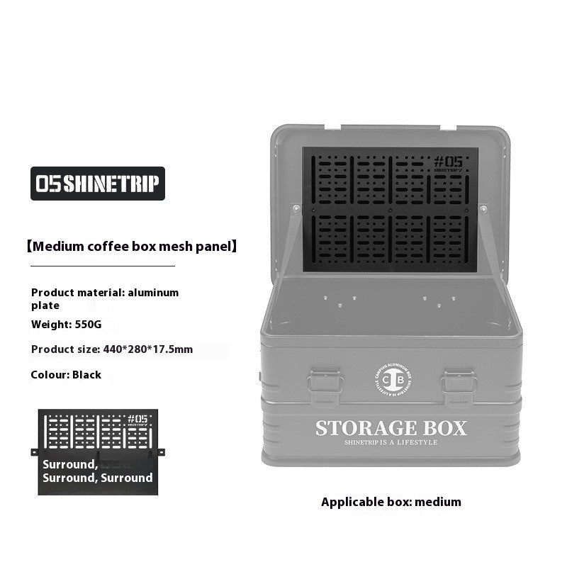 Camping IGT Aluminum Case Lightweight Modular Combination Accessories
