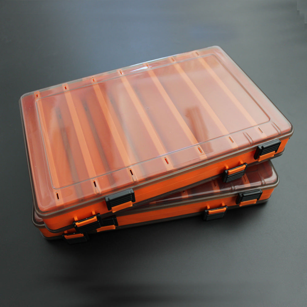 Double-sided double-layer lure box