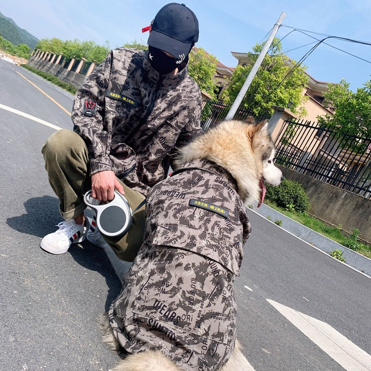 Pet camouflage clothing