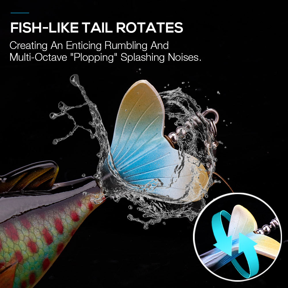 Spinning Tail Fishing Lure Set