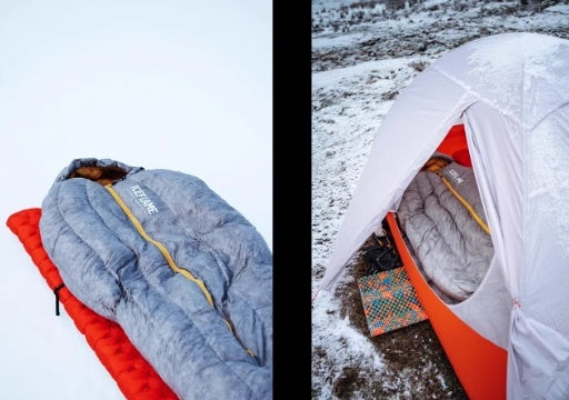 Duck Down Ultralight Hiking Mummy Sleeping Bag
