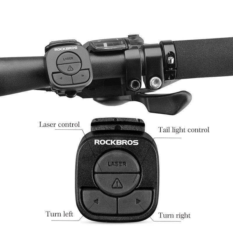 Remote Control Bicycle LED Tail Light