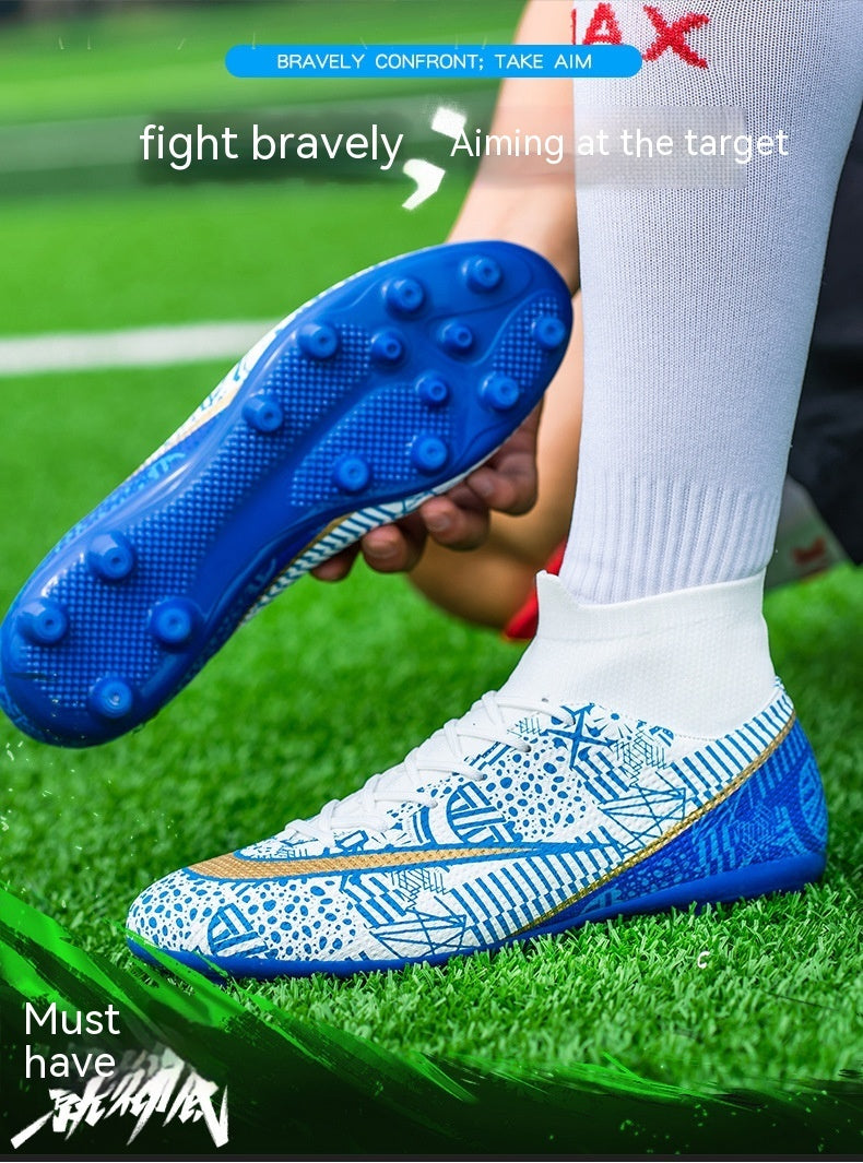 Breathable High-top Soccer Shoes
