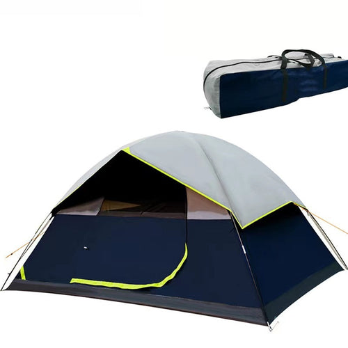 4 Person Black Coated Darkroom For Camping