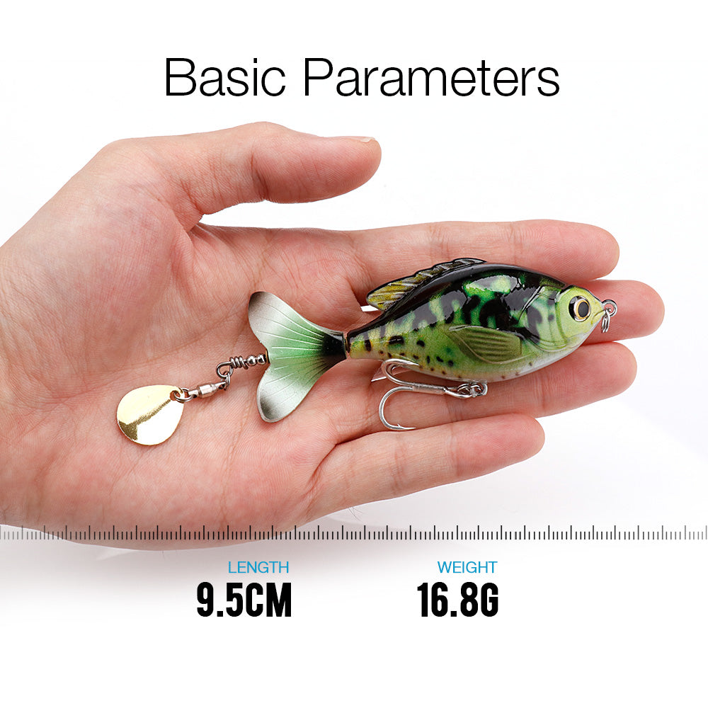 Spinning Tail Fishing Lure Set